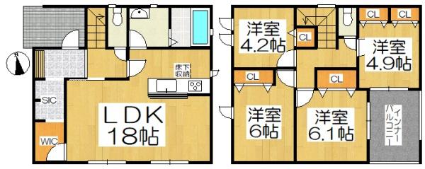 西尾市一色町一色　1期　1号棟
