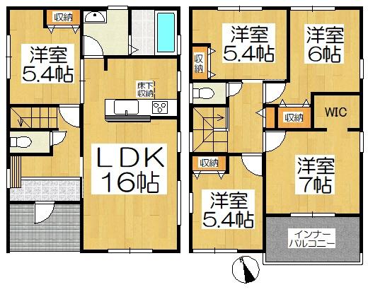 碧南市笹山町3丁目　2号棟