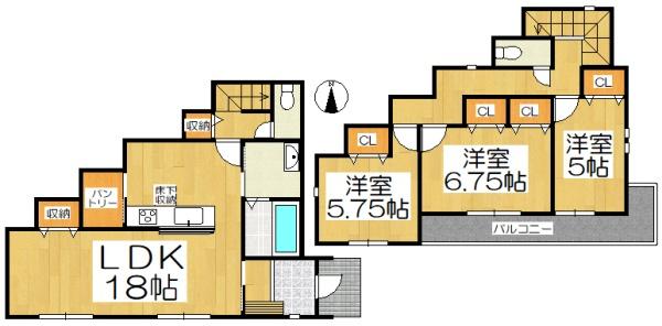 高浜市論地町13棟　2号棟