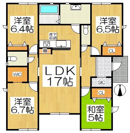 西尾市一色町対米　01期　3号棟