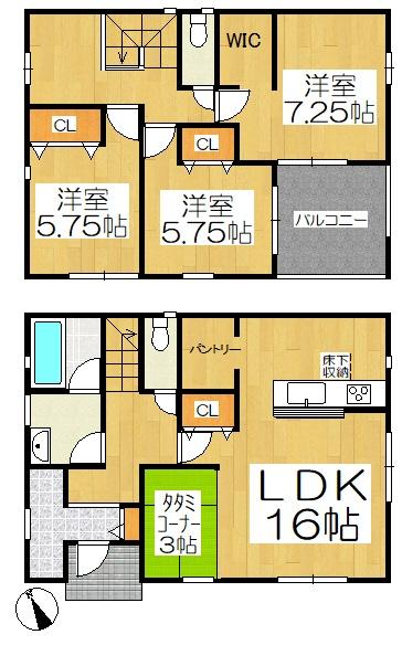 西尾市一色町一色　第27　3号棟