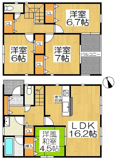 西尾市一色町一色　第27　6号棟