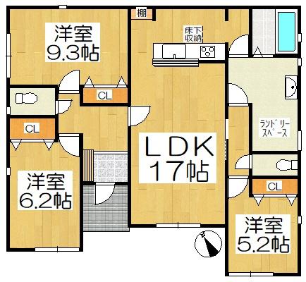 西尾市一色町生田　01期　2号棟