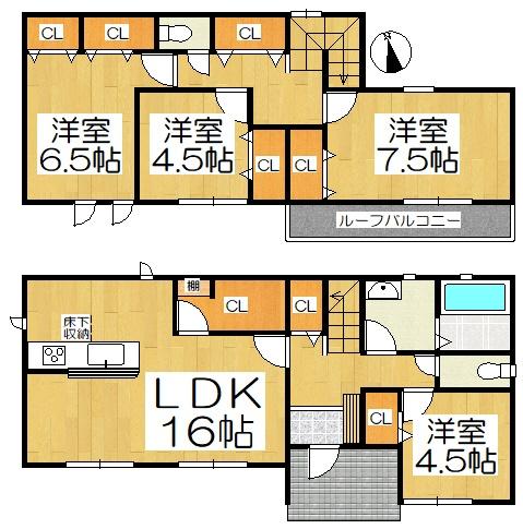 西尾市巨海町01期　2号棟