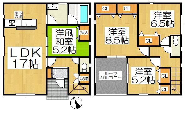 西尾市一色町松木島　第9　4号棟
