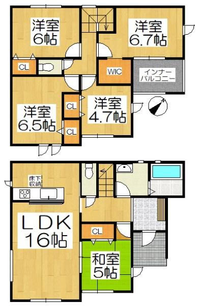 碧南市日進町4丁目　01期　2号棟