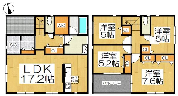 西尾市一色町一色　第28　1号棟