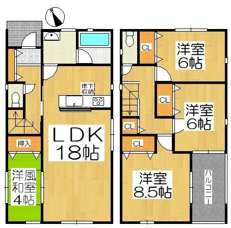 碧南市宮町　第5　2号棟