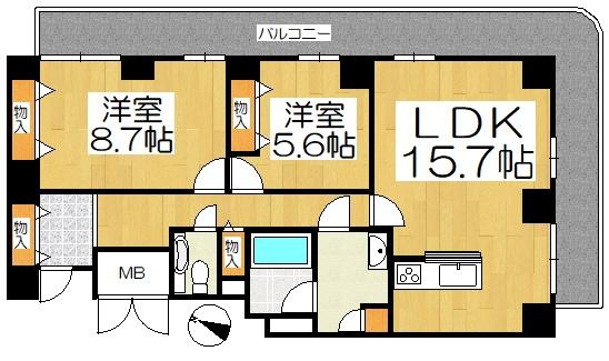 チッタ・ナポリA棟