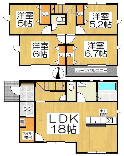 西尾市新渡場1丁目　01期　1号棟