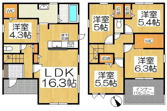 西尾市一色町松木島　第86　1号棟
