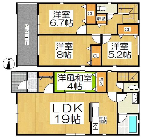 碧南市志貴崎町　第5　3号棟