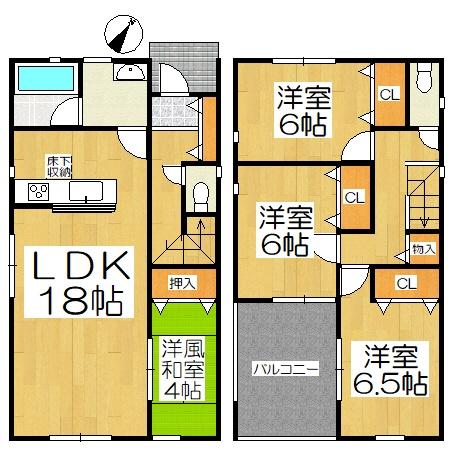 西尾市山下町　第4　3号棟