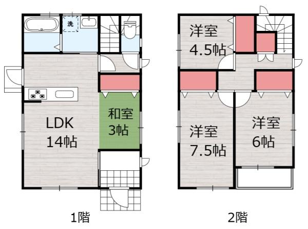 西都市旭モデル　3号地