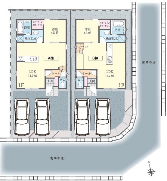 宮崎市新築戸建フォレクス村角町3-B棟