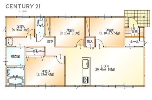 都城下長飯2D号新築建売