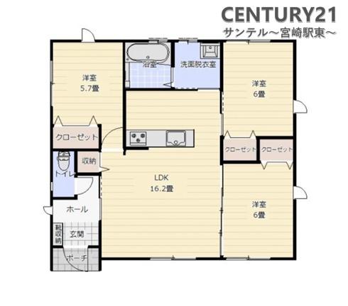 第3田野町西ノ原モデル5号地