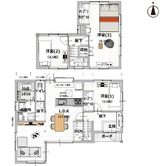 【フルリフォーム済み】宮崎市新名爪戸建