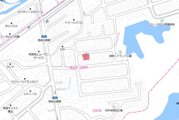 清武町加納甲の土地