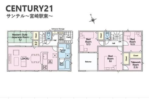 【C21サンテル本店】恒久新築戸建　第12-1号棟