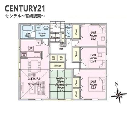 都城市若葉町新築戸建　第2-1号棟