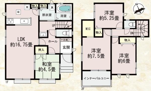 大塚町小原田新築戸建A号棟