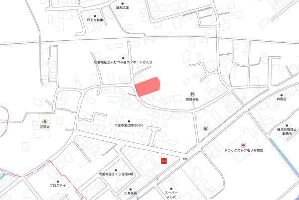 串間市大字西方の土地