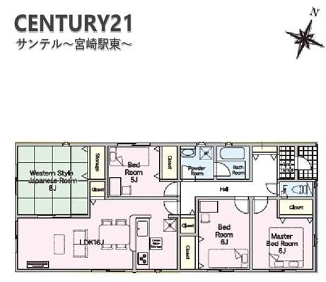 都城市山之口町花木第3-2号棟