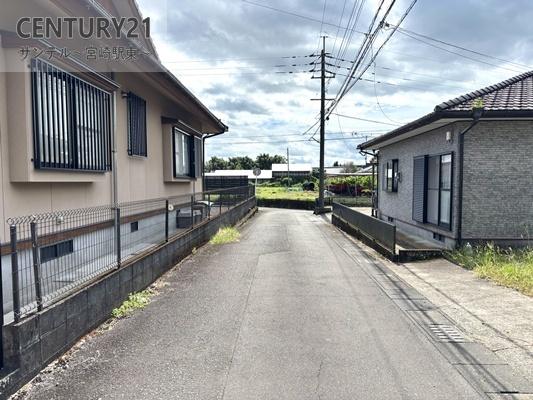 南横市R6-2号地新築建売(前面道路含む現地写真)