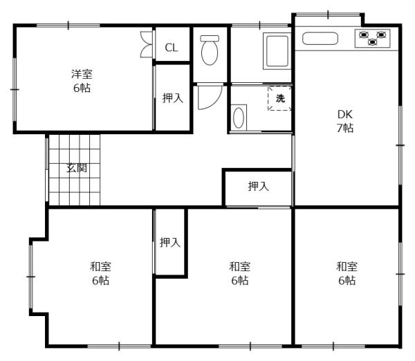 宮崎市古城町南田の中古一戸建