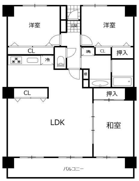 コアマンション柳丸