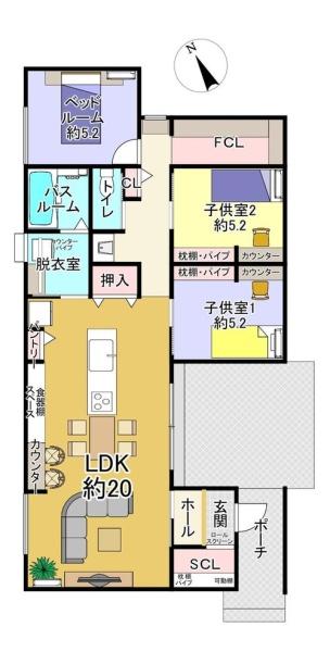 宮崎市清武町岡３丁目の新築一戸建
