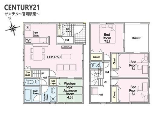 宮崎市谷川町新築戸建　第2-2号棟