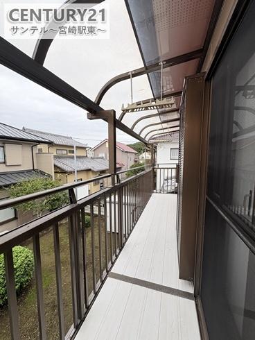 宮崎市生目台東4丁目の中古一戸建て(バルコニー)