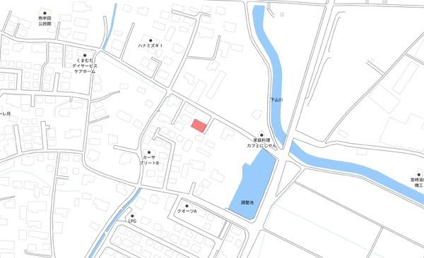 宮崎市佐土原町下那珂の土地(間取り)