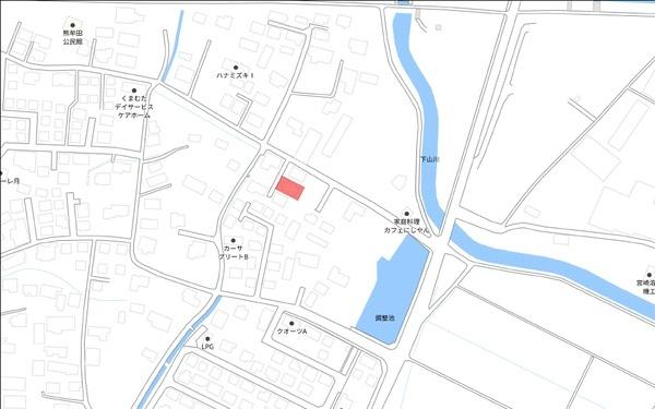 宮崎市佐土原町下那珂の土地(間取り)