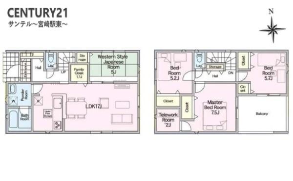 宮崎市恒久新築戸建　第16-1号棟