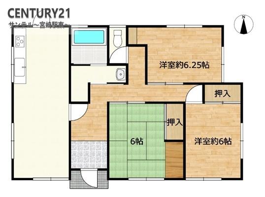 都城市安久町の中古一戸建て