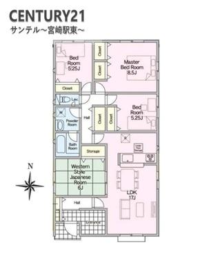 宮崎市大王町新築戸建　第2-2号棟