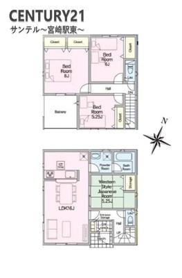 佐土原町下那珂　新築戸建第4-2号棟