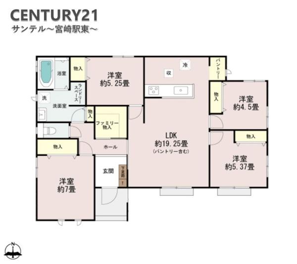宮崎市大字本郷北方の新築一戸建