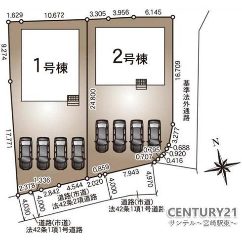 クレイドルガーデン宮崎市金崎第1-2号棟