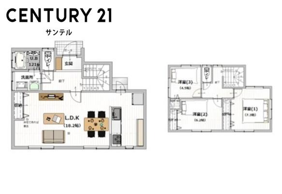 月見ヶ丘２期　中古戸建