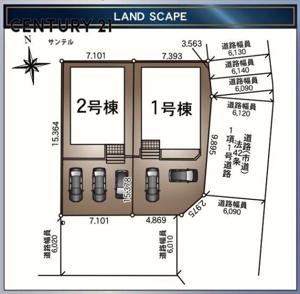 宮崎市小松第9-1号棟　新築戸建