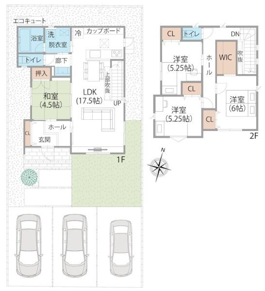 宮崎市島之内新築戸建　2号棟