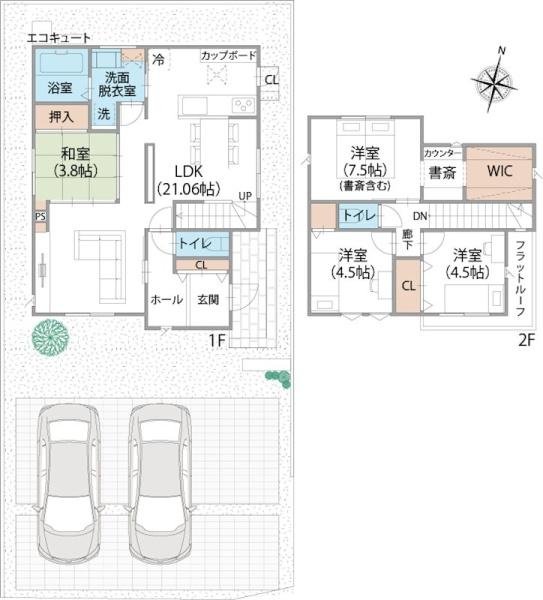 宮崎市島之内新築戸建　3号棟