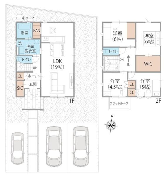 宮崎市島之内2期新築戸建　1号棟