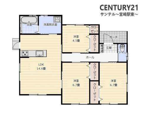 宮崎市大字小松の中古一戸建て