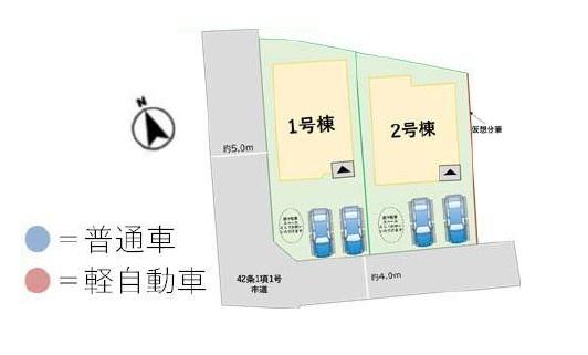 下北方町上田々1期　2号棟