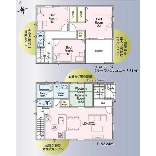 都城市一万城町第3-3号棟　新築戸建